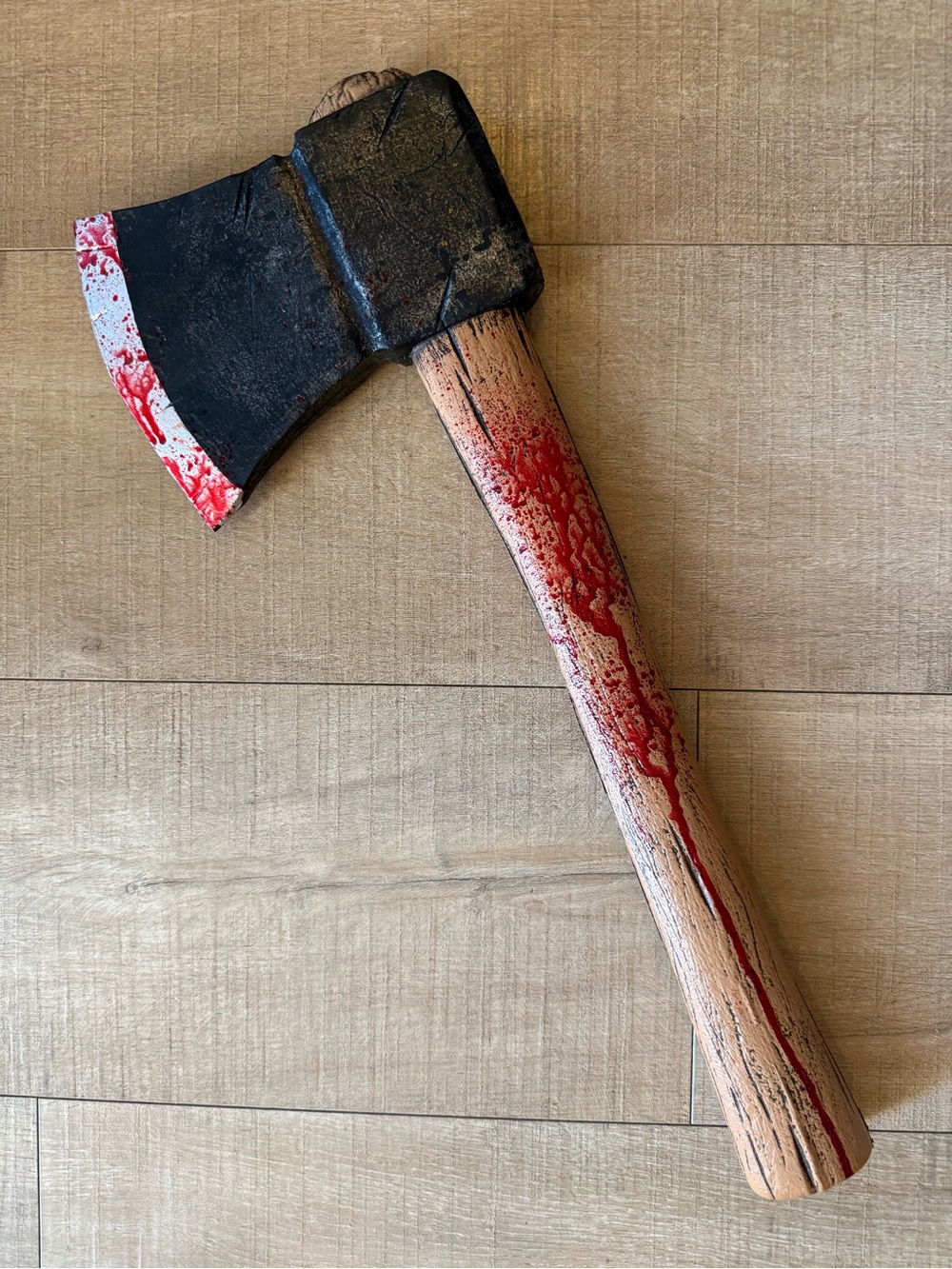 Spirit Halloween Bloody Axe Lightweight Realistic Costume Prop Preowned